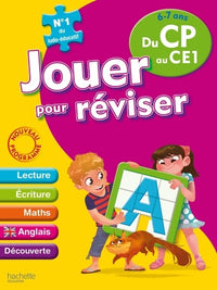 Jouer pour réviser - Du CP au CE1 6-7 ans - Cahier de vacances