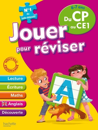 Jouer pour réviser - Du CP au CE1 6-7 ans - Cahier de vacances