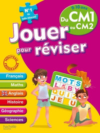 Jouer pour réviser - Du CM1 au CM2 9-10 ans - Cahier de vacances