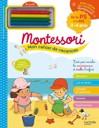 Mon cahier de vacances Montessori 2025