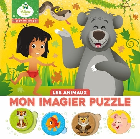 Disney Baby - Mes premiers pas - Mon imagier puzzle - Les animaux