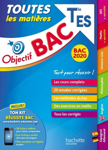 Objectif Bac 2020 Toutes Les Matieres Term ES