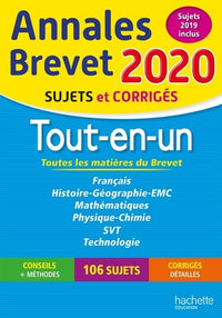 Annales Brevet 2020 Tout-en-Un