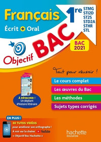 Français écrit et oral 1re série technologiques