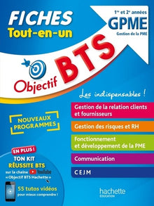 Fiches Tout-en-Un - BTS GPME