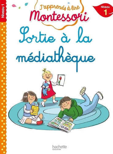 Sortie à la médiathèque, niveau 1 - J'apprends à lire Montessori