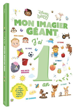 Mon imagier géant - J'ai 1 an