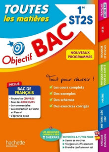 Objectif Bac 2025 - 1re ST2S