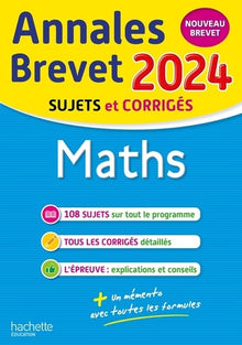 Annales Brevet 2024 - Maths