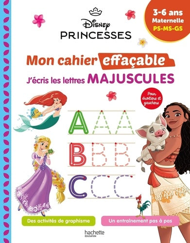 Mon cahier effaçable - J'écris les lettres majuscules