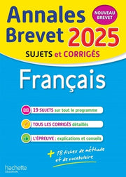 Annales Brevet 2025 - Français 3e - Sujets et Corrigés
