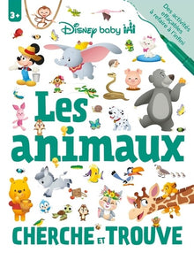 Disney Baby - Cherche et Trouve - Cahier de jeux effacable - Les Animaux