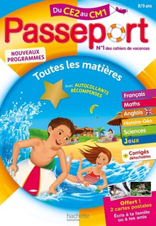 Passeport Cahier de Vacances 2020
