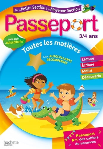 Passeport Cahier de Vacances 2020 de la PS à la MS