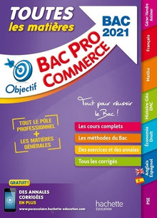 Toutes les matières Bac Pro Commerce