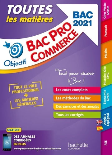 Toutes les matières Bac Pro Commerce