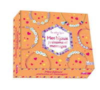 Mes bijoux prénoms et messages - coffret avec accessoires