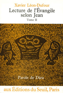 Lecture de l'Evangile selon Jean