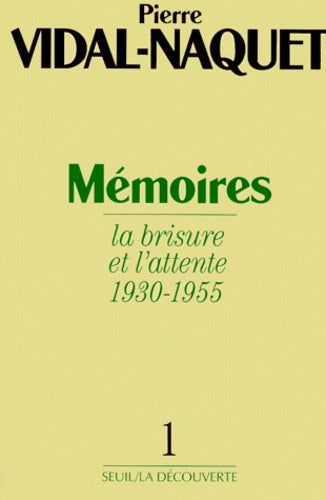 Mémoires, tome 1