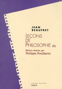 Leçons de philosophie