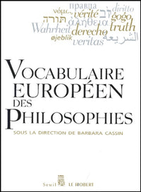 Vocabulaire européen des philosophies