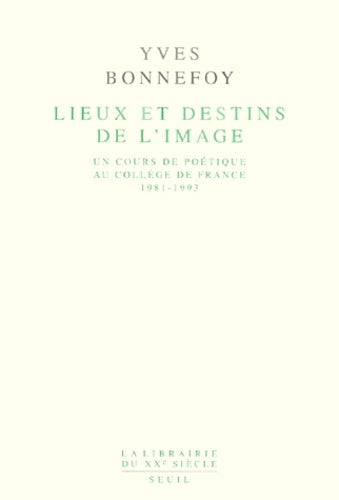 Lieux et destins de l'image