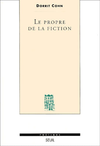 Le propre de la fiction