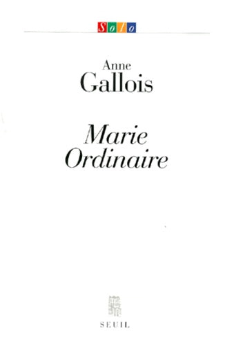 Marie ordinaire
