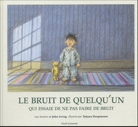 Le bruit de quelqu'un qui essaie de ne pas faire de bruit