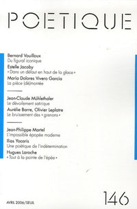Poétique, n° 146
