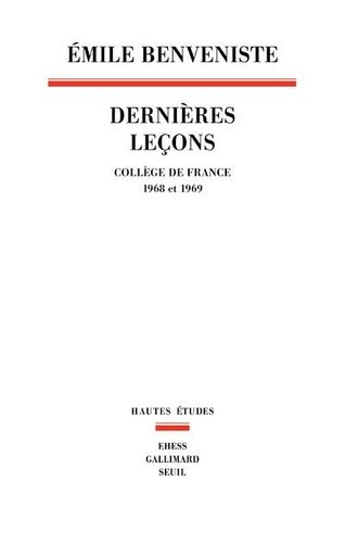 Dernières leçons