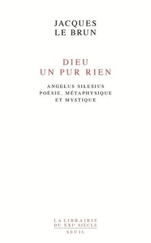 Dieu, un pur rien