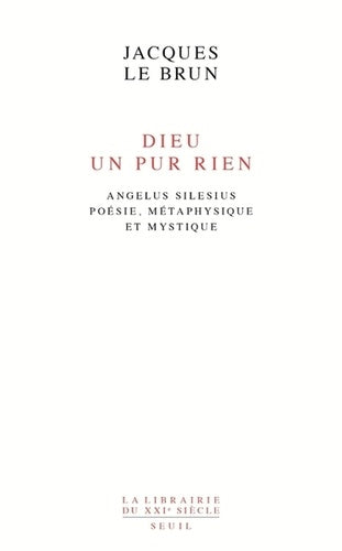 Dieu, un pur rien