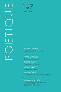 Poétique, n° 197