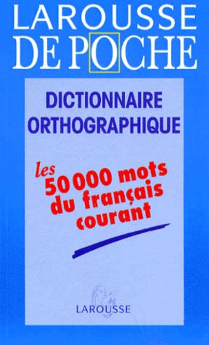 Dictionnaire orthographique