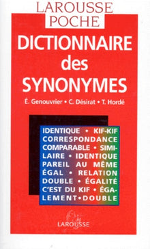 DICTIONNAIRE DES SYNONYMES