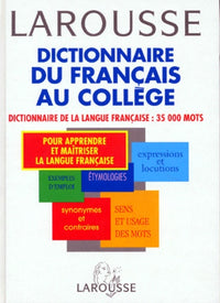 Dictionnaire du français au collège