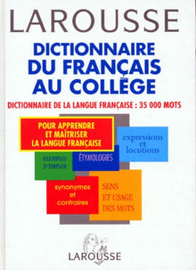 Dictionnaire du français au collège
