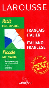 Petit Dictionnaire : Italien/français, français/italien