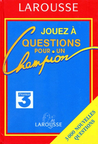 Questions Pour Un Champion. Livre-Jeu 1997