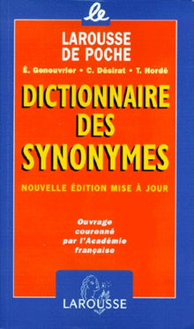 Dictionnaire des synonymes