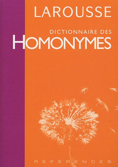 Dictionnaire des homonymes