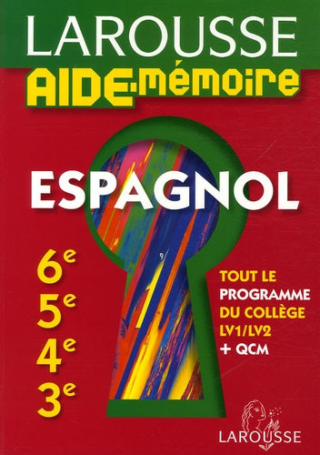 Larousse aide-mémoire espagnol