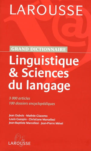 Dictionnaire de linguistique