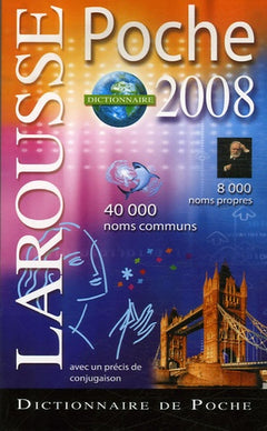 Dictionnaire Poche: 40 000 noms communs 8000 noms propres
