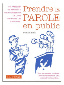 Prendre la parole en public