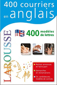 400 courriers en anglais