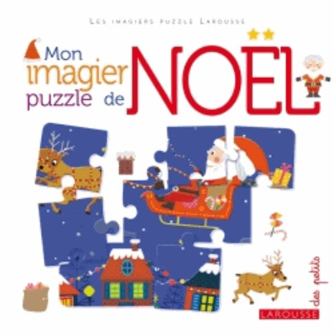 Mon imagier puzzle de Noël