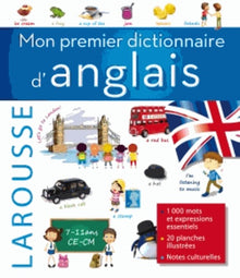 Mon premier dictionnaire d'anglais