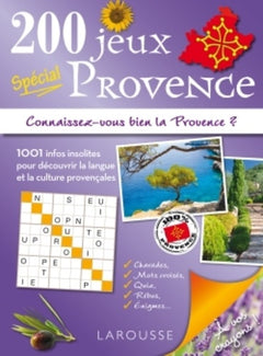 200 jeux spécial Provence: Connaissez-vous bien la Provence ?
